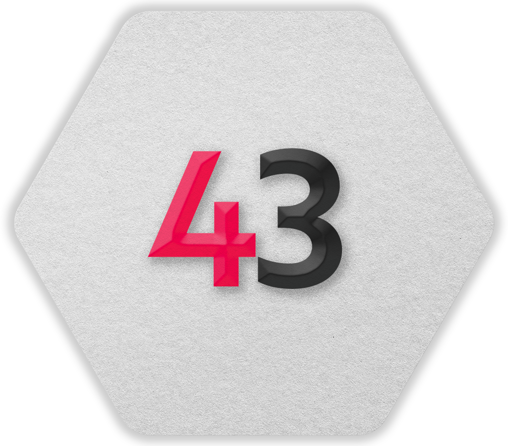 43
