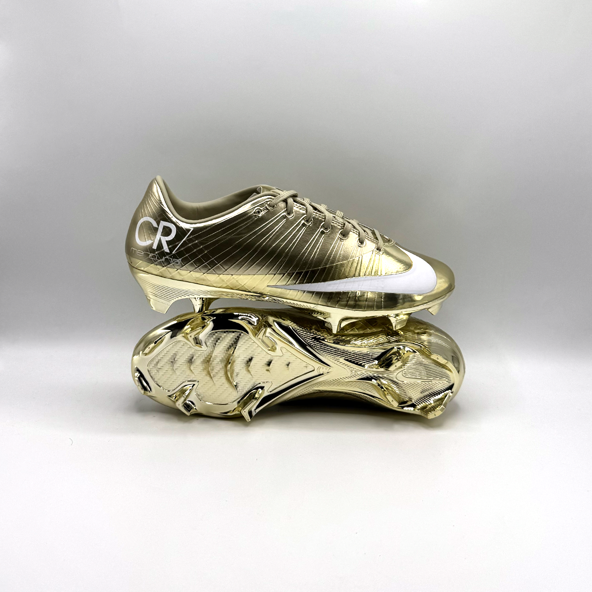 NIKE MERCURIAL SUPERFLY 1 CR7 RGN "METALLIC GOLD" ELITE FG